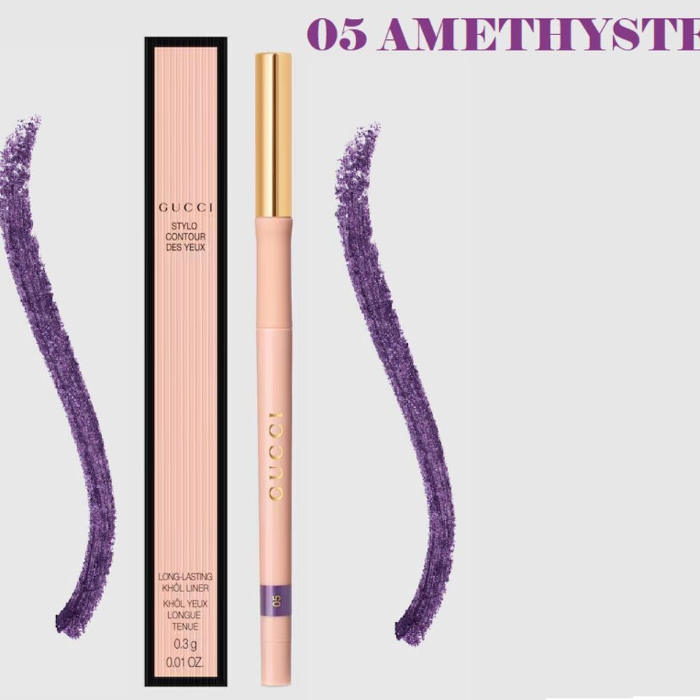 NIB ⭐GUCCI #05 AMETHYSTE Eyeliner Crayon Contour Des Lévres ✅ BNIB